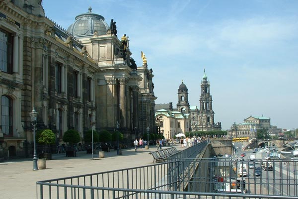 Dresden - Brühlsche Terrasse